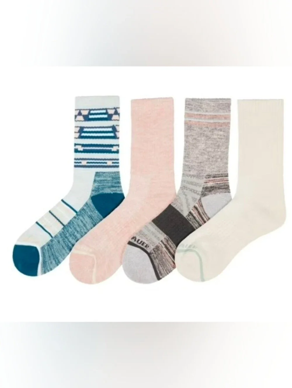 Eddie Bauer Ladies Hiking 4-Pack Crew Socks